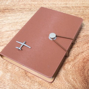Glider Design A 6 Notepad Pocket Size Notebook Aviation Father&#39;s Day Gift 534 nb
