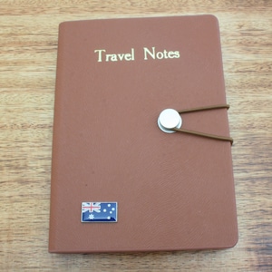 Travel Holiday Planning Notes A6 Notepad Gap Year Travel Itinerary Planner Notebook