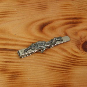 Taucher Krawattenklammer Tack Slide Bar UK Handmade Pewter Scuba Vatertagsgeschenk 105 ti