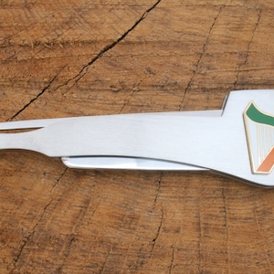Irish Harp Smokers Pipe Tamper Tool with Bowl Scraper Personalised Initials Engraved Smokers Father&#39;s Day Gift 470 pt