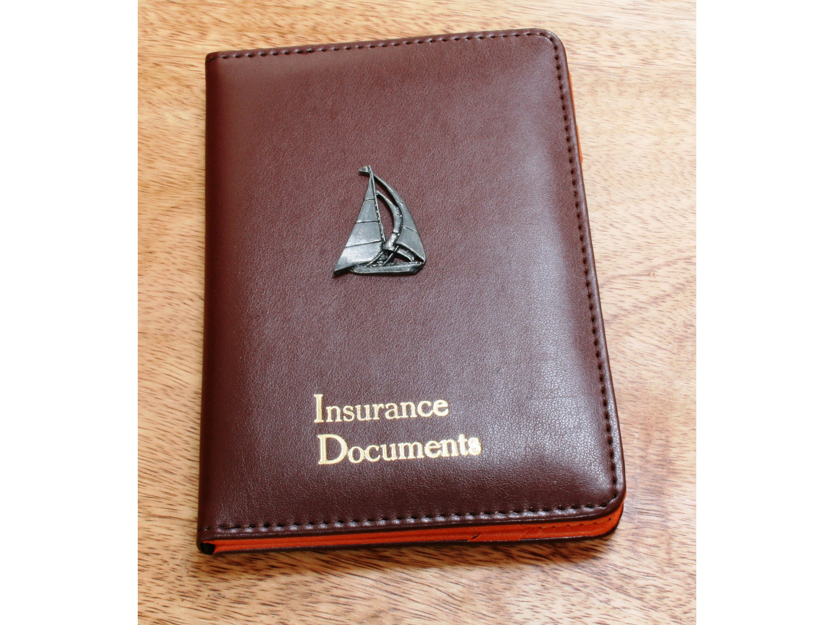 Boats and Vessels Driving and Insurance Documents Holder Nautical Ships Rowing Birthday Gift ib
