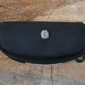 Halloween and Death Canvas Glasses Case Black Soft Case Sports Gift Personalised Free Engraving  Pumpkin Fall Spooky Gift cg
