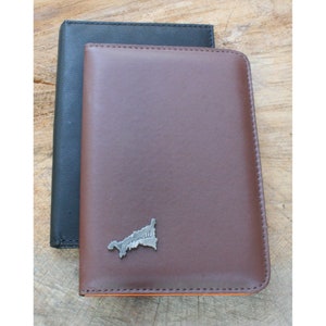 Licença de caça para espingarda em locais do Reino Unido (Cornwall, Devon, Skye) - Marrom ou Preto - Presente de aniversário/férias