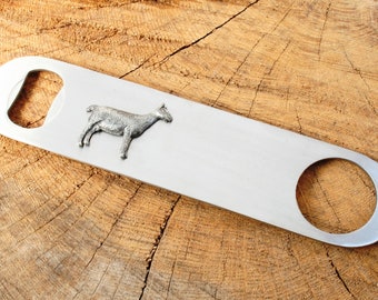 Goat Bottle Opener Bar Tool Stainless Steel Waiter Pub Fathers Day Gift 153 bb
