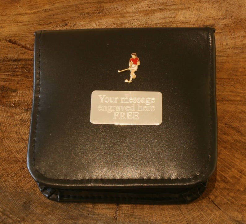 Hockey Player Shoe Polishing Kit Brushes /& Polish FREE ENGRAVING Hockey Gift 181