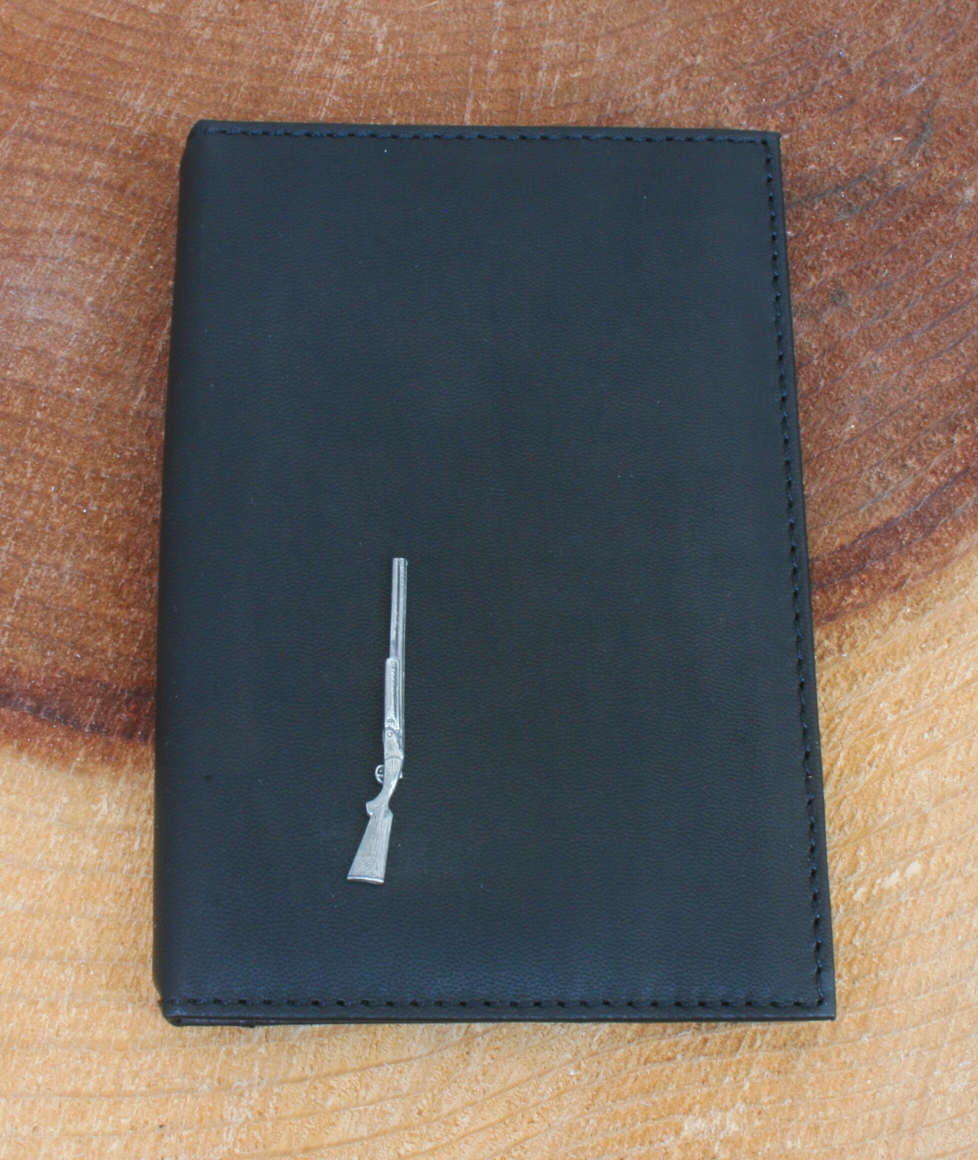 Shotgun Black Leather Shotgun Certificate Holder or Firearms Etsy