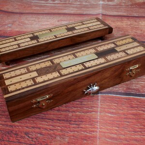 Egyptenaren Cribbage Board Houten Twee Maten Crib League Gepersonaliseerde Gratis Gravure Kat Farao Oog Vaderdagcadeau cw
