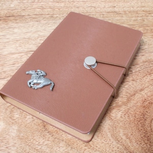 Pferderennen Zinn Emblem Notizbuch A 6 Pocket Size Notizblock Ideales Rennsport-Vatertagsgeschenk 187 nb