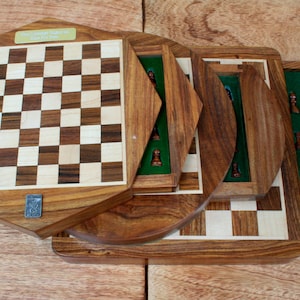 Jeu d'échecs de cartes de tarot tableau magnétique carré, octogonal ou rond avec pièces d'échecs personnalisées gravure gratuite cadeau soleil amoureux de la mort ce