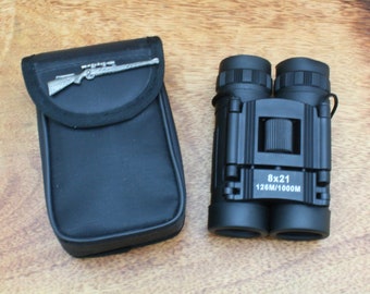 Shotguns and Rifles Binoculars 8 X 21 Compact Size Outdoors Bird Watching Shooting Birthday Gift bc