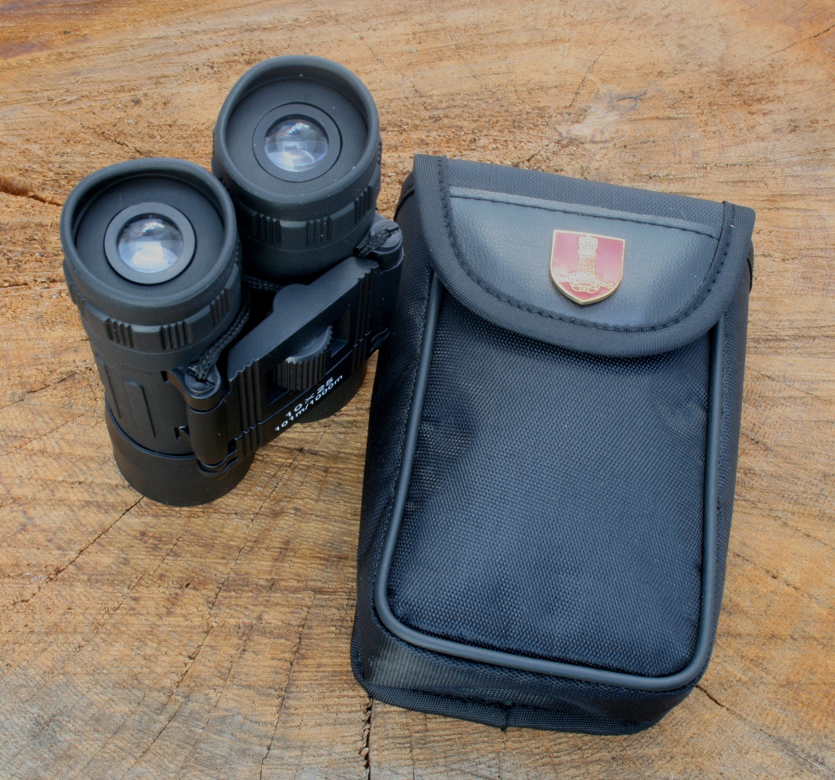 Image of 11Th Hussars Shield Binoculars 10 X 25 Compact Size Outdoors Gift Me18