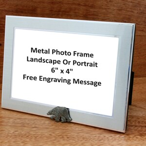 Polar Bear Picture Frame   Father&#39;s Day Gift Landscape Or Portrait Animal Wildlife Father&#39;s Day Gift 437 MF