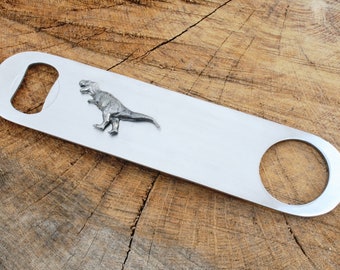 T-Rex Whole Bottle Opener Bar Tool Stainless Steel Waiter Pub Fathers Day Gift 377 bb