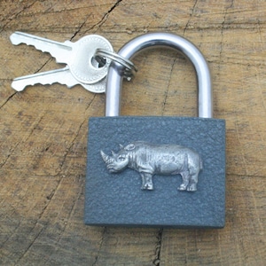 Safari Animals Padlock Love Lock Wedding Anniversary Couple Bridge Unity Lock Free Engraving Giraffe Hippo Lion Father&#39;s Day Gift pl