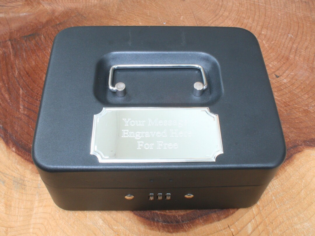 Custom Cash Box 3 Digit Combination Safe Security Box With Removable ...