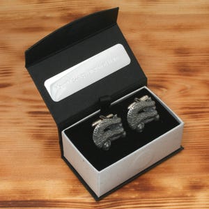 Sloth Cufflinks Pewter UK Handmade Jungle Father&#39;s Day Gift 435 cu