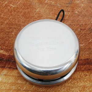 Personalised Yoyo Stainless Steel Children Birthday Father's Day Gift