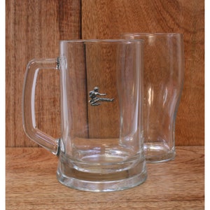 Martial Arts Pint Glass Lager Glass Ale Glass Tankard Or Tulip Boxing Karate Father's Day Gift gt