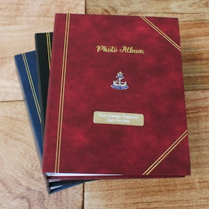 Royal Navy Regiments Photo Album Red, Black, Blue Holds 200 Photographs 6x4&quot; Personalised Free Engraving Military Father&#39;s Day Gift pa