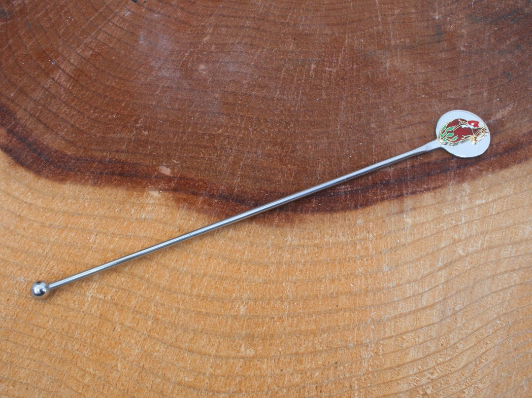 Horse Racing Enamel Cocktail Stirrer Swizzle Stick Etsy UK