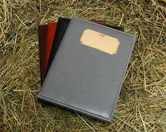 Libreta de direcciones personalizada, agenda de contactos telefónicos A-Z, grabado gratuito, regalo de cumpleaños.