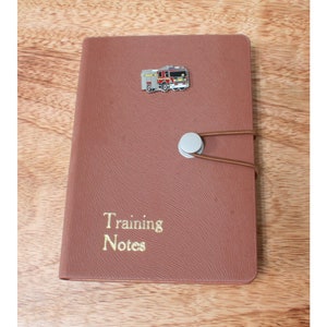 Fireman Training Notes Jotter Notebook Lined Notepad Student Exam Book 127 tn