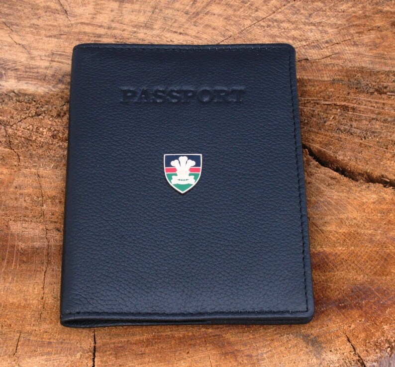 Royal Welsh Passport Holder RFID Leather Military Gift BKG55 Etsy