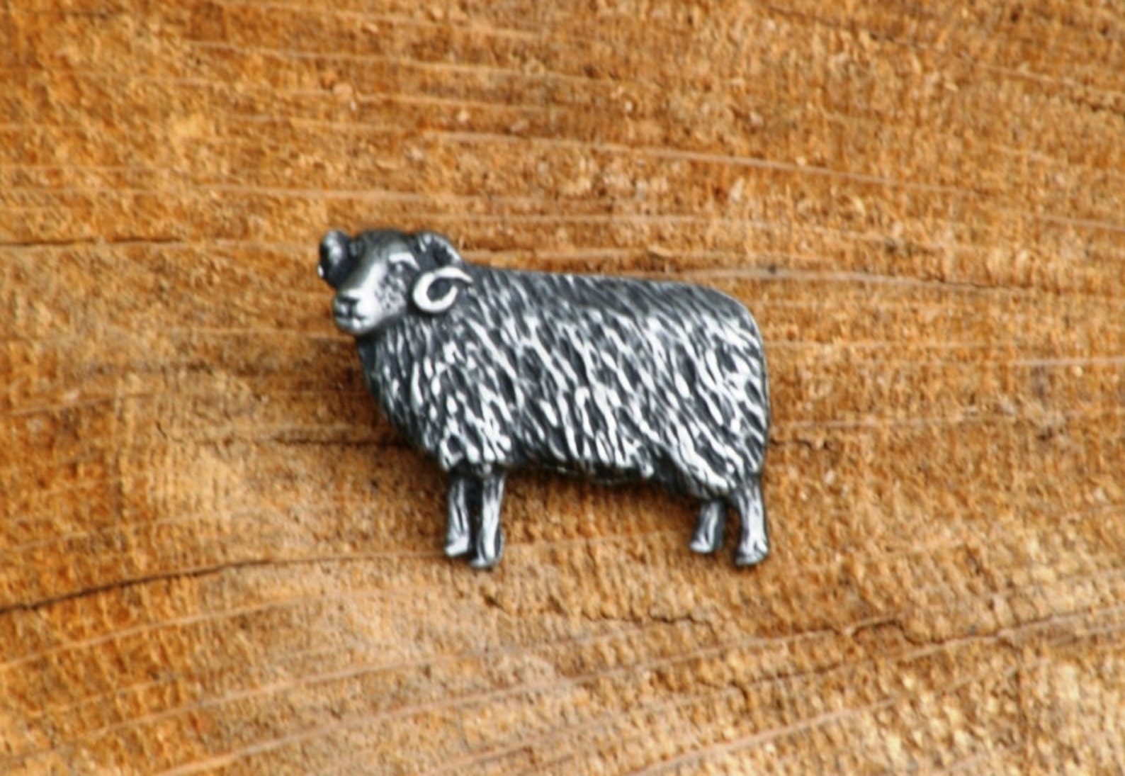 Sheep Pin Brooch Badge Pewter Farming Gift 321 Etsy