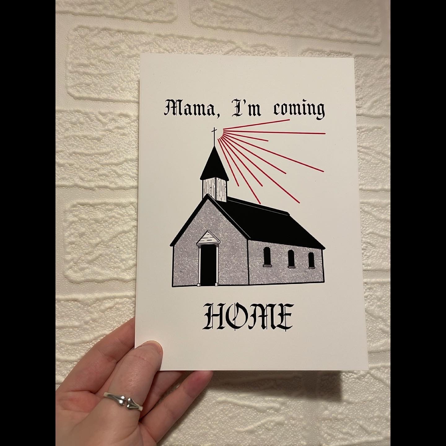 Coming Home Print Etsy