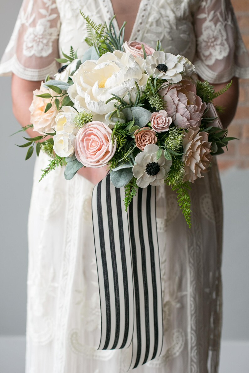 Wedding Bouquet Faux Bouquet Etsy