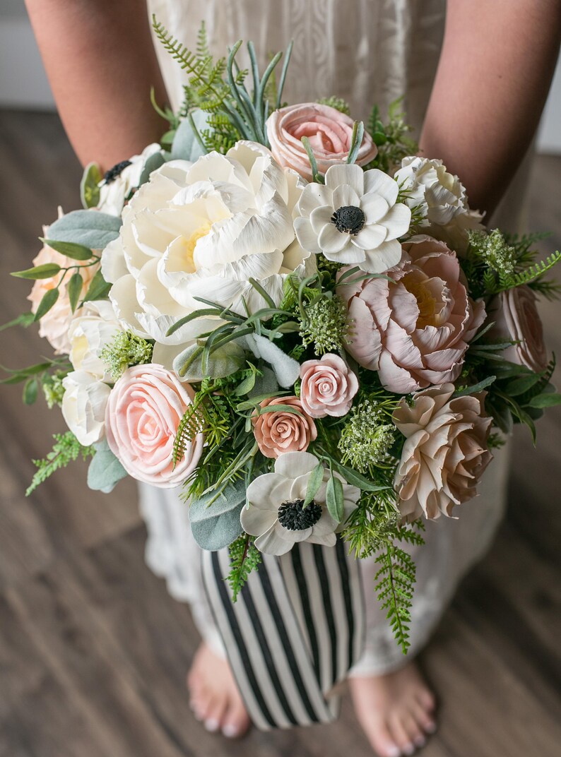 Wedding Bouquet Faux Bouquet Etsy