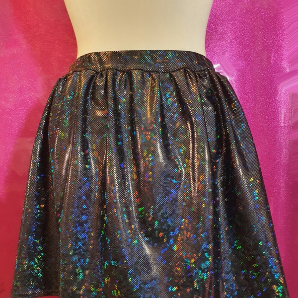 Custom Inked Top Skirt with SLIT - Hologram main image 0