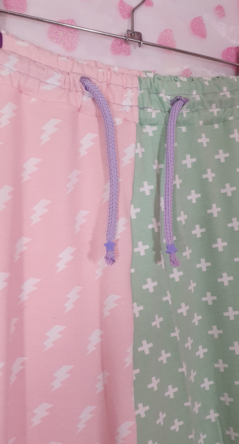 Pastel harem yoga DROP CROTCH PANTS image 2