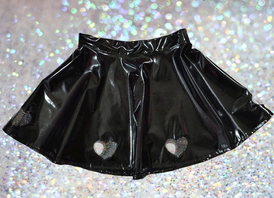 80s pvc skirt hotsell