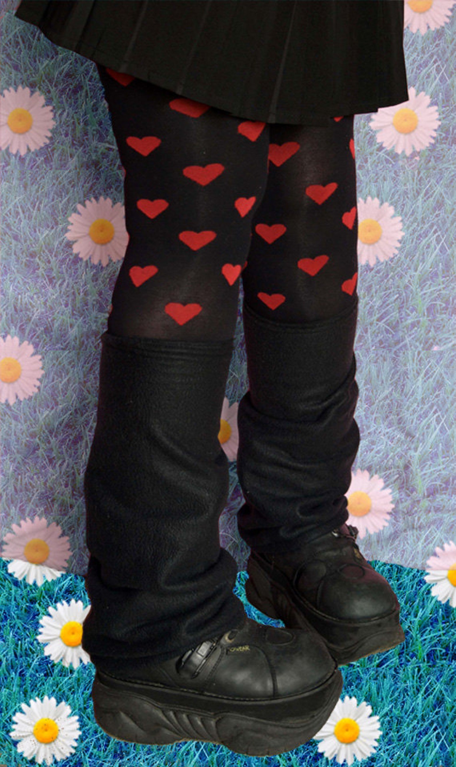 Japan School Uniform BLACK Loose Sock Style Gathered LEG Etsy