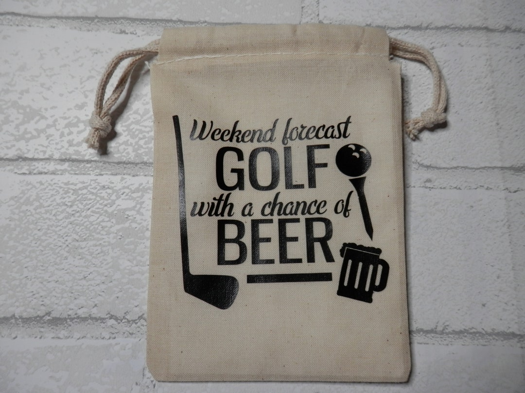 GOLF TEE BAG, Sports Bags, Golf Supplies, Golfers Bags, Novelty Golf