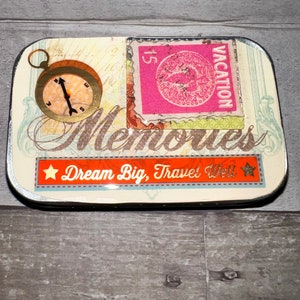 HANDMADE ALTOID TINS, Decorated Tin Boxes, Gift Card Tins, Mini Gift Boxes, Jewelry Gift Tin, Trinket Tins, One Of A Kind Decorative Tins