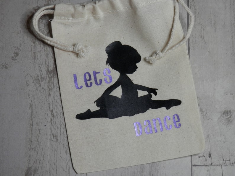 DANCE GIFT BAGS Dance Fundraising Bags DanceThankYou Bag Ballerina Gifts Ballerina Bags Dance Favor Bags Dance Competition Bags