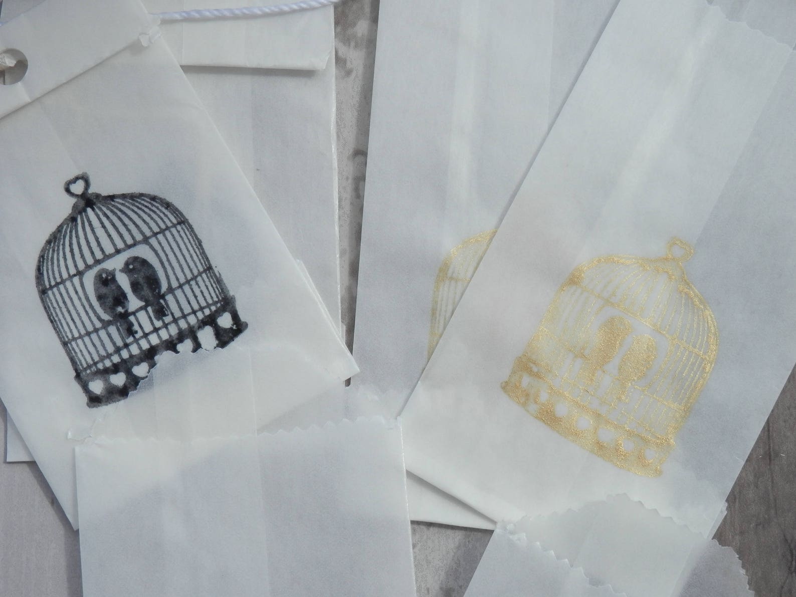 WEDDING BIRD SEED Bags Set of 50 Almond Favor Bags Wedding Etsy