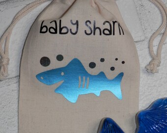 BABY SHARK FAVORS, Pool Party Favors, Shark Party Favor Bags, Shark Gift Bags, Beach Birthday Party, Baby Shark Bags, Childrens Shark Gifts