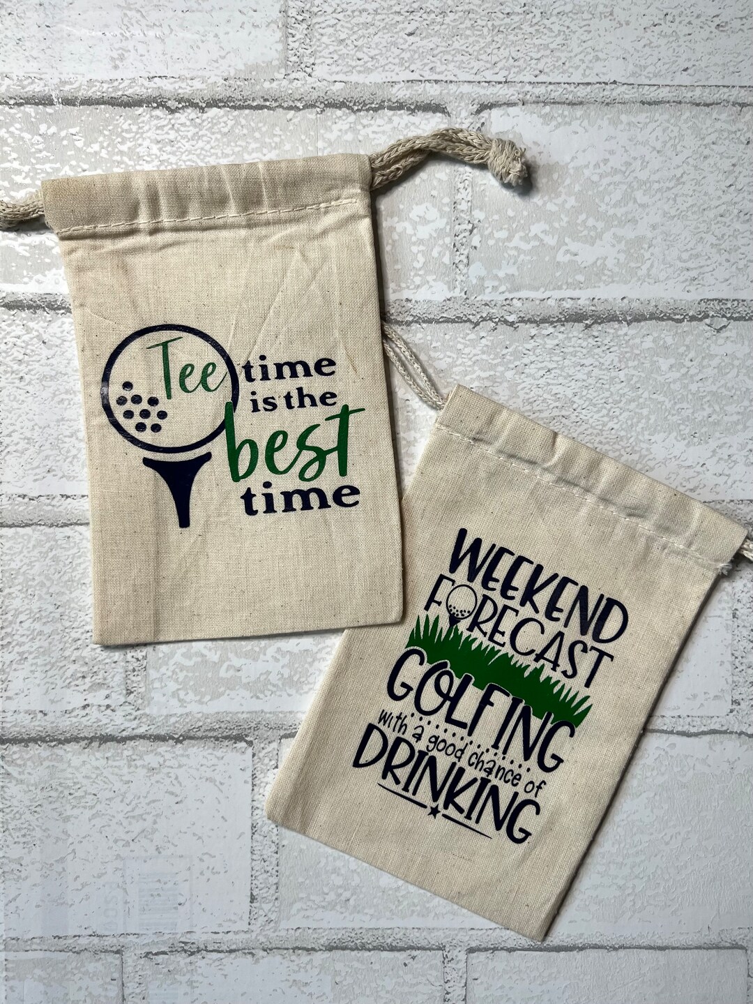 GOLF TEE BAG, Sports Bags, Golf Supplies, Golfers Bags, Novelty Golf