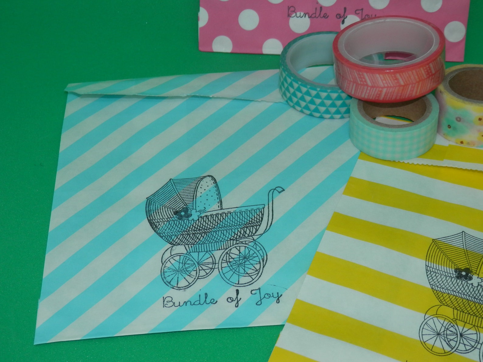 BABY SHOWER GIFT Bags Set of 12 Hospital Baby Thankyous Etsy