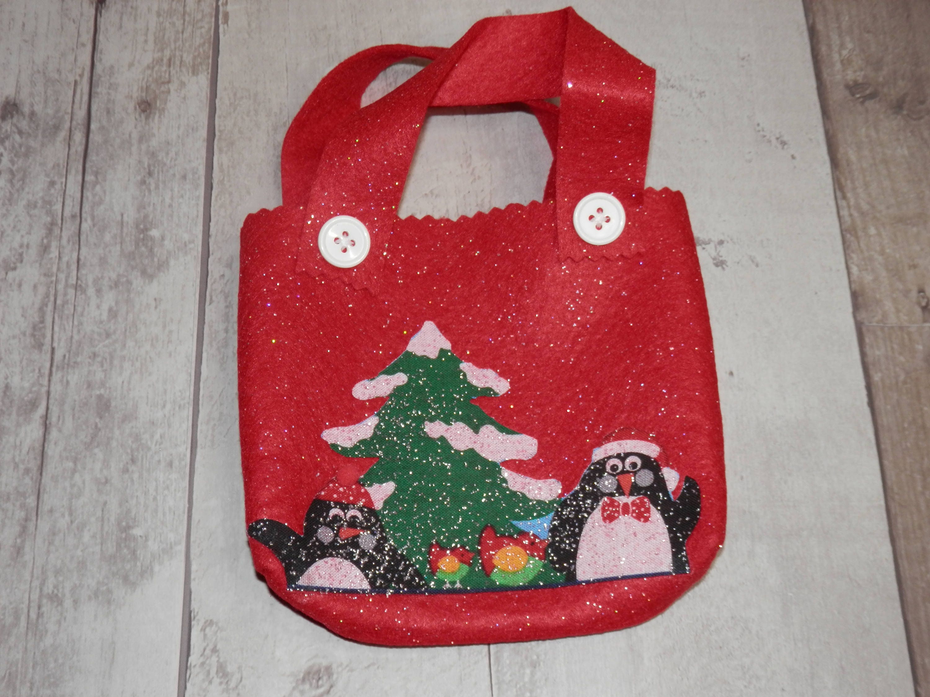 FELT GIFT BAGS Candy Bags Gift Wrapping Christmas Gift Etsy
