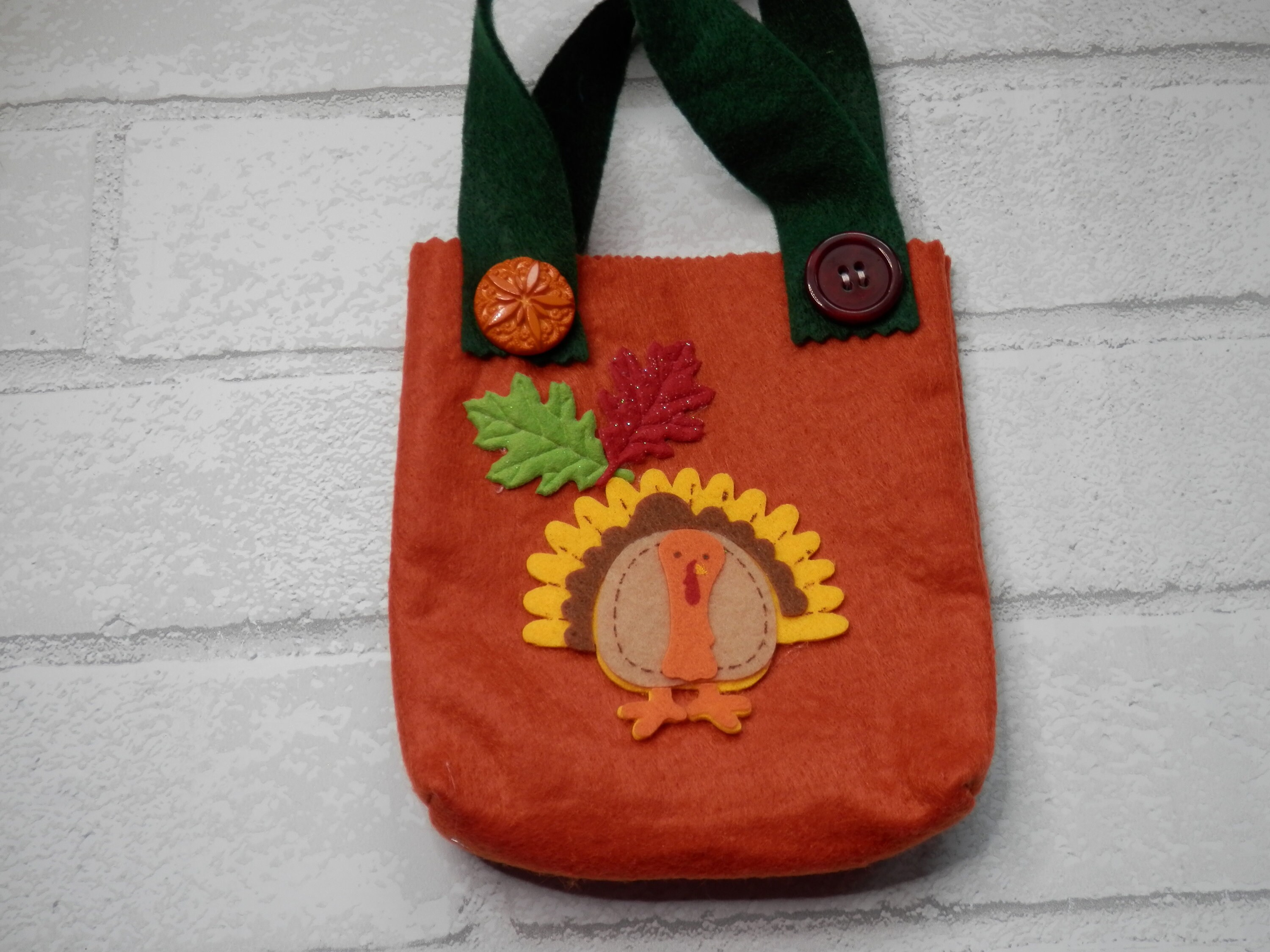 Fall Felt Bags Candy Bags Gift Bags Thanksgiving Gift Bags | Etsy