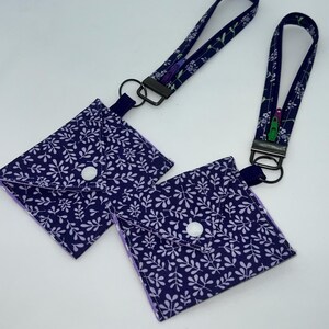 PORTE-CLES Sac, bracelet violet, bracelet en tissu, porte-clés fait main, porte-clés porte-monnaie, bracelets pour adolescents, porte-clés amusant, porte-clés violet