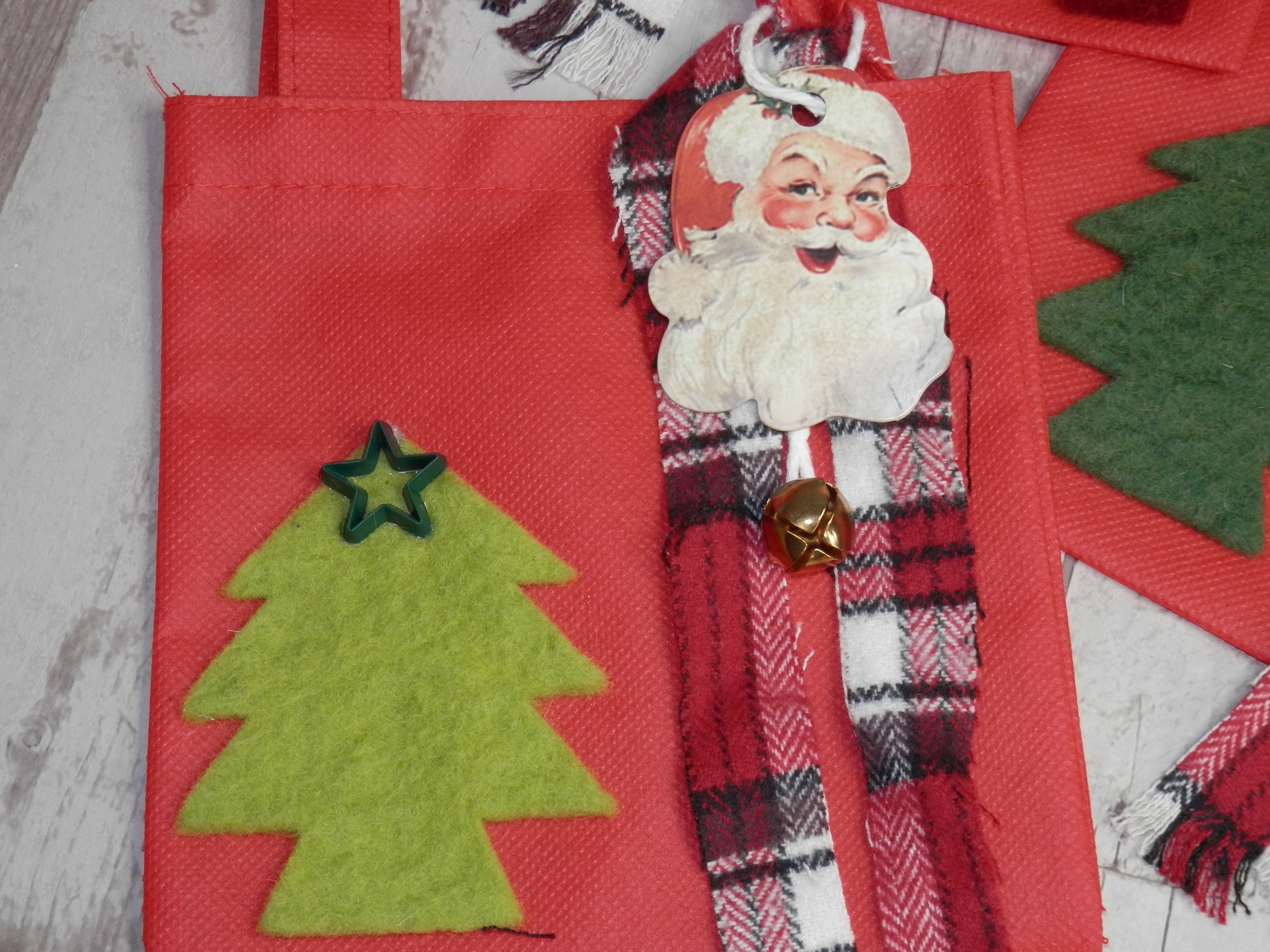 CHRISTMAS GIFT TOTES Set of 3 Co-worker Gift Bags Christmas | Etsy