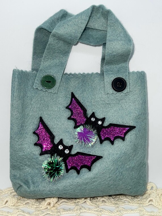 Handgenähte Filztasche, Herbst Urlaub Applizieren Dekor, Halloween