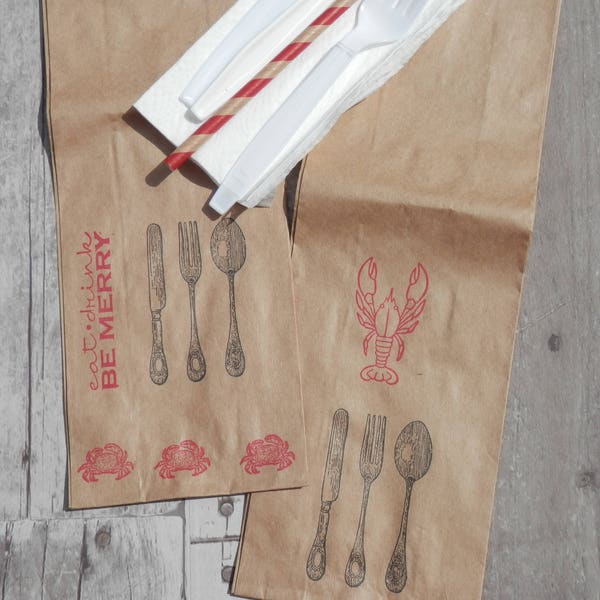 Utensil Bags Etsy