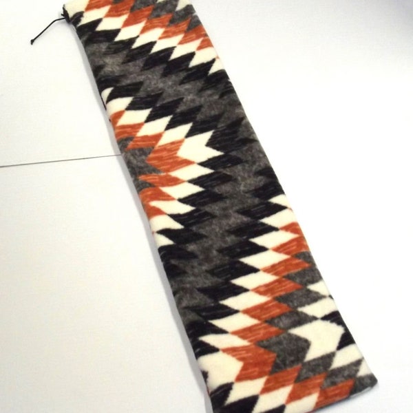 Wide Native American Flute Bag