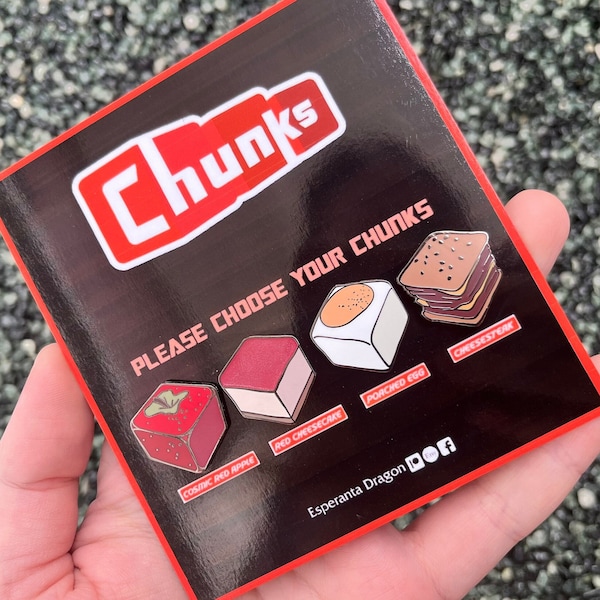 Chunks Starfield Hard Emaille Pin Gamer Geschenk